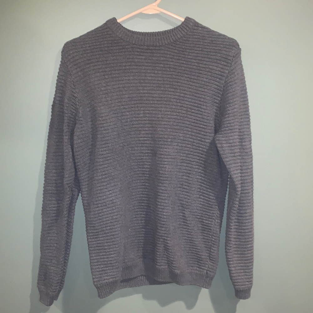 H&M MEN S small casual grey sweater. NEW